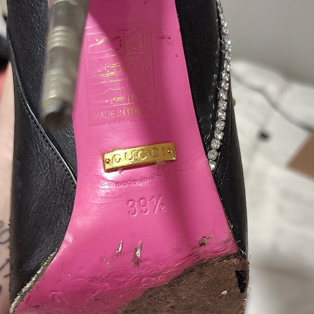 Gucci Floral Coffee Boots - Picture 4 of 10